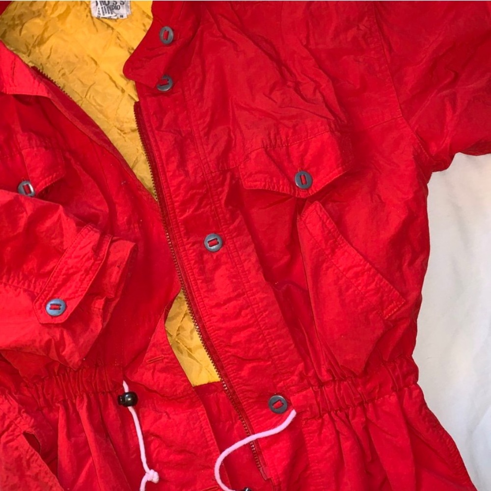 vintage russ studio windbreaker